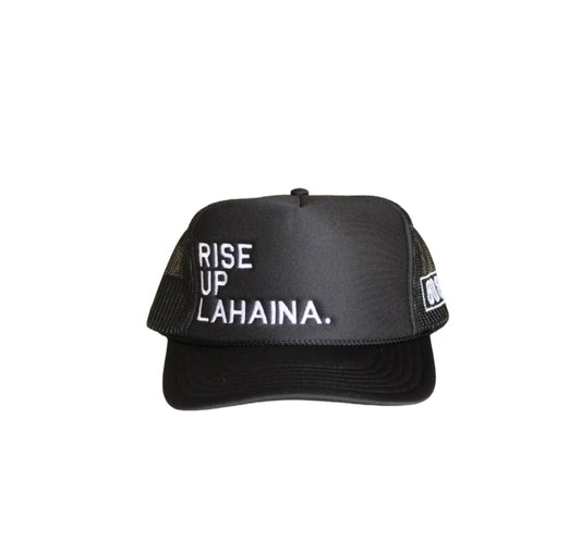 The Original Rise Up Lahaina Hat — Black Rock Pre-order