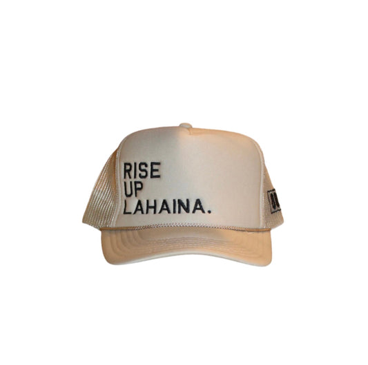 The Original Rise Up Lahaina Hat — Cream