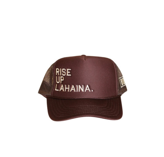 The Original Rise Up Lahaina Hat — Lava Rock Brown Pre-order